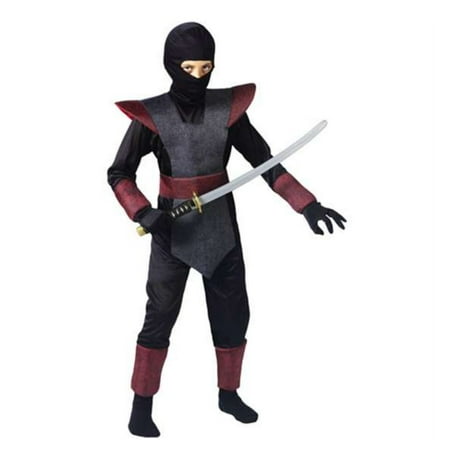 Fun World Boys Ninja Fighter Halloween Costume Small (6)