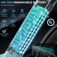 thumbnail image 5 of Movcan V80 Adult Electric Bicycle, 1500W Peak Motor, 48V 13Ah Battery, 28 MPH Top Speed, Up to 70 Miles Range, 5 of 9