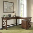thumbnail image 2 of Pemberly Row Bureau en L de 60 Po avec Classeur Mobile à 2 Tiroirs, 2 of 7