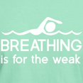 thumbnail image 3 of CafePress - Breathing Is For The Weak T Shirt - Men's Classic Graphic Cotton T-Shirt, 3 of 4