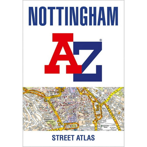 Nottingham A-Z Street Atlas, (Paperback)