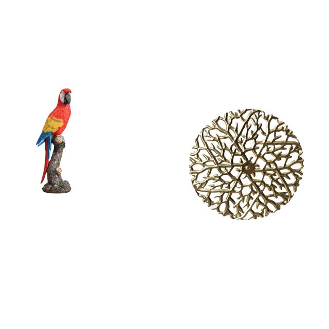Escultura De Pared De Metal Con Forma De Loro, Creativa, Para El Hogar, La Oficina, El Dormitorio, La Sala De Estar, El Jardín, El Porche, Decoración Rústica 3D Para Interiores.
