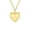H, variant on Initial Love Heart Necklace Stainless Steel Letters Necklace for Women Alphabet Name Monogram Stackable Necklaces Jewelry Gold J