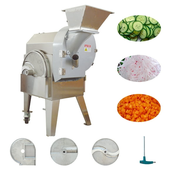 INTBUYING Multifunctional Vegetable Fruit Cutter Slicing Shredding Dicing Machine
