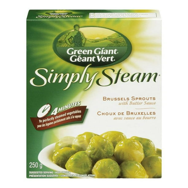 Green Giant Simply Steam Brussel Sprouts. For A Meal Or Side In Just 5