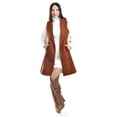 thumbnail image 1 of Chaleco Largo Roman Fashion Juvenil Naranja Oscuro M, 1 of 6