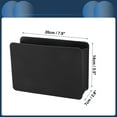 thumbnail image 4 of Unique Bargains Car Trash Can Hanging Car Door Back Seats Faux Leather Trash Bin Black 1 Pcs, 4 of 6
