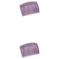 thumbnail image 4 of Seitruly 10 peines torcidos para el cabello, peine tenedor de plástico de Color para boda, accesorios de joyería hechos a mano, herramientas Púrpura claro 2Conjunto, 4 of 6