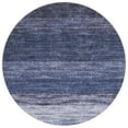 thumbnail image 2 of Addison Rugs Chantille Indoor/Outdoor Transitional Lines Blue Washable Round Rug, 8' x 8', 2 of 6