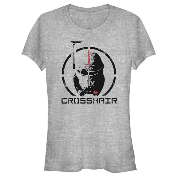 Junior's Star Wars: The Bad Batch Crosshair  Graphic Tee Athletic Heather Small