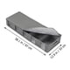 thumbnail image 3 of Caja de almacenamiento plegable de 1 pieza Caja de almacenamiento no tejida Contenedor a prueba de humedad (gris), 3 of 6