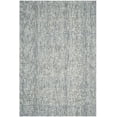 thumbnail image 3 of Safavieh Abstract Delia Distressed Wool Area Rug, Blue/Charcoal, 6' x 9', 3 of 12