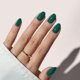 thumbnail image 1 of Press On Nails BtartBox Short Green Dark Gel, 16 tamaños, 1 of 7