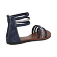 thumbnail image 3 of Sandalia Mujer Nomadas Ziper Casual Ligeras azul 24, 3 of 6