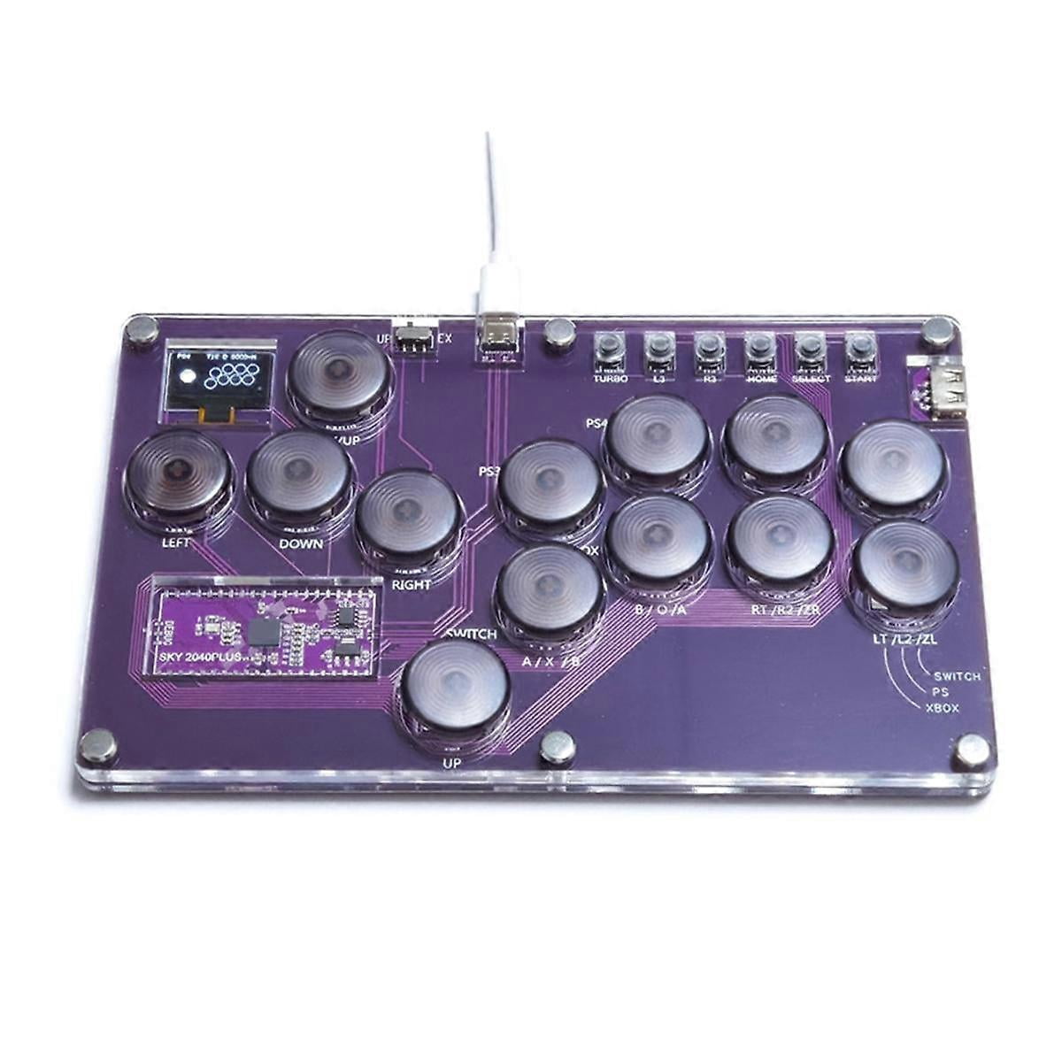 13Key Joystick Keyboard Arcade Stick Controller For //Switch/Steam ...