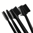 thumbnail image 6 of ACDANC 2026 New 4Pcs Dual-Headed Eyebrow Brush Portable Multifunctional Eyebrow Brush Combs for Daily Makeup Travel Home Professional Use, 6 of 7
