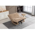 thumbnail image 4 of Timbernest Bean Bag Rocking Chair for Indoor Outdoor, Accent Armless Lazy Sofa, Corduroy Casual Single Couch, Khaki, 4 of 7