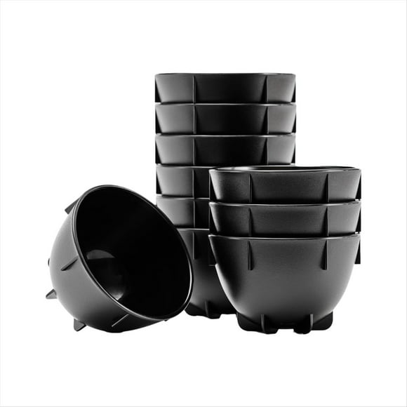 Tazones para de Café de 200 Ml para 12 G de Café Molido y 200 G de Agua Hirviendo, Tazones de Café Apilables para Entusiastas del Café, 12 Piezas
