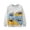 Kids Sweatshirt - 3Light Gray, variant on REDARER Crew Neck Long Sleeve Pullover Sweatshirt with Construction Vehicle Embroidery Casual Daily Tops for Kids,12-18 Months
