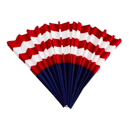 Way to Celebrate July 4th Red, White, and Blue Bunting Patriotic Hanging Decoration
