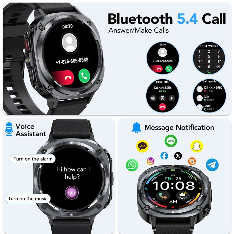 HD Fitness Smartwatch with Calling and 130+ Sport Modes photo 5