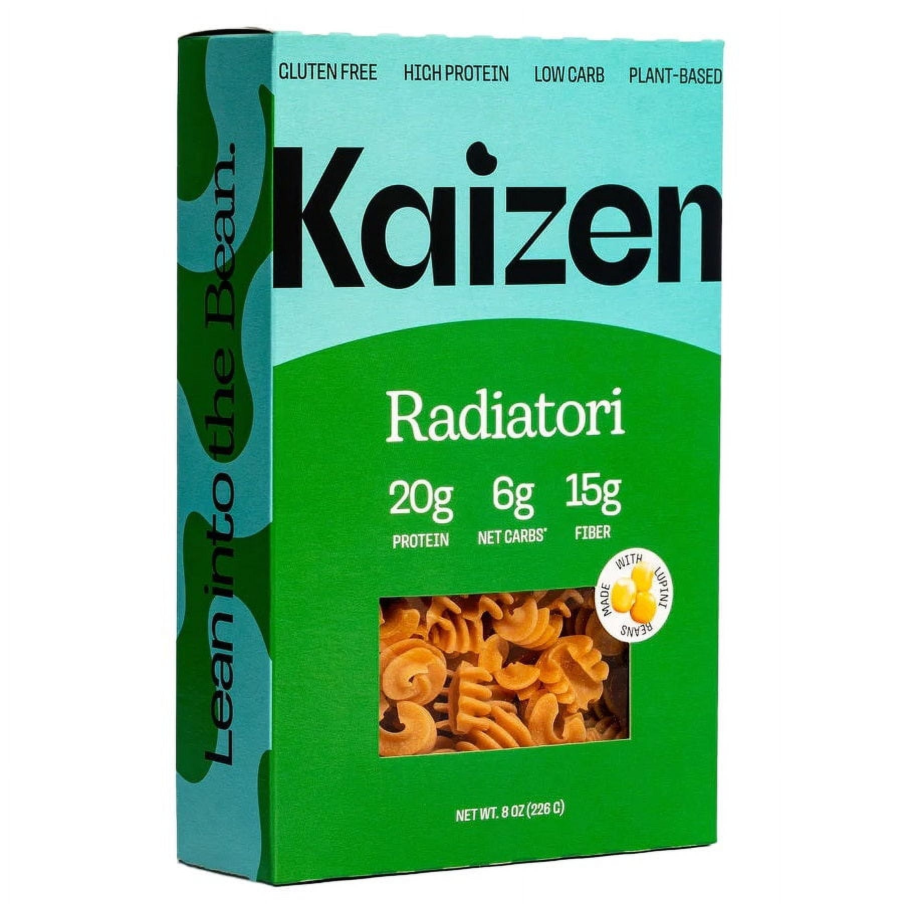 Kaizen Fusilli Keto Pasta, Low Carb, High Protein, Gluten-Free