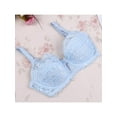 thumbnail image 2 of Womens Double Support Cotton Wire-Free Bra Soft Smoothing Wirefree Bra Comfort Strap Wirefree Bra, 2 of 5