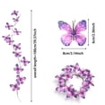 thumbnail image 3 of CuiLiyq Butterfly Garland, Paper Butterfly Vine with Leaves for Party, Artificial Flower String for Room Wall Decoration, 3 of 6