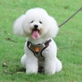 thumbnail image 5 of Pet Chest Harness Suede Cat and Dog Harness Reflective and Breathable Dog Rope Dog Leash, 5 of 5