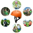 thumbnail image 6 of Tripumer Kids Bike Helmet Toddler Ages 3-8 Years Old Boys Girls Children Adjustable Bicycle Helmet Orange, 6 of 6