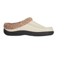 thumbnail image 2 of Men's isotoner Lewis Recycled Fleece Lining Memory Foam Clog Slippers Color: Buckskin Size: LARGE, 2 of 4