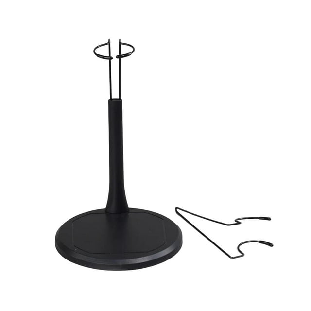 lionlar Support de Figurine à l'Échelle 1/6 pour Figurine d'Action 12 Pouces Collection Figurines Noir et Rond