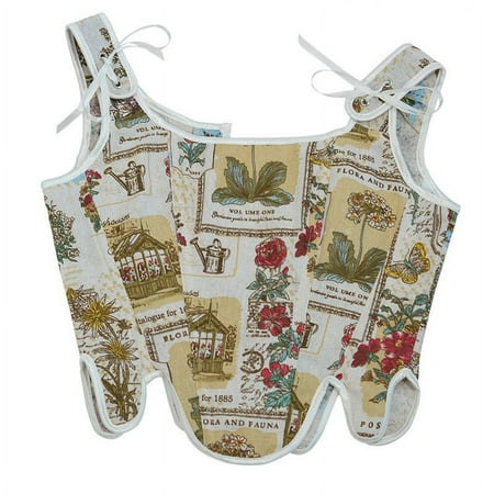 Summer Savings!Womens Summer Tops Clearance Gothic Clothing Womens Plus Corset Tops for Women Plus Size Tops for Women Women Garden Print Bandage Retro Corset Straps Tank Top