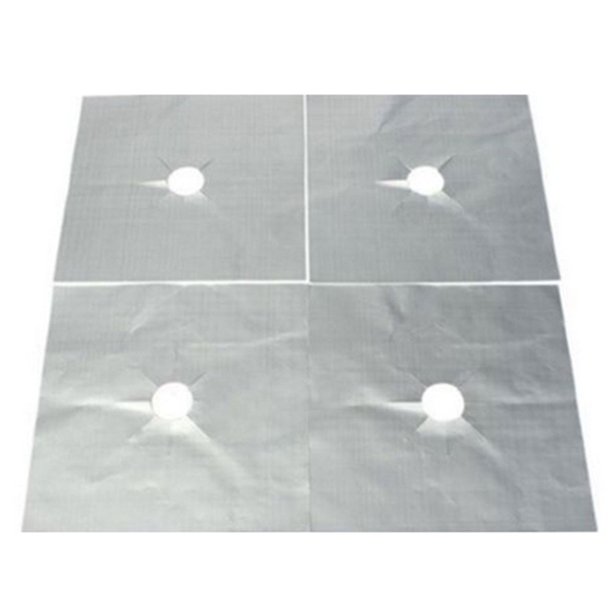 Gas Stove Top Surface Protection Mat Square High Temperature Oil Proof Antifouling Cleaning Pad