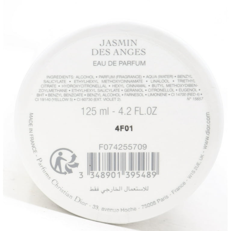 Jasmin Des Anges by Dior Eau De Parfum 4.2oz/125ml Spray New With