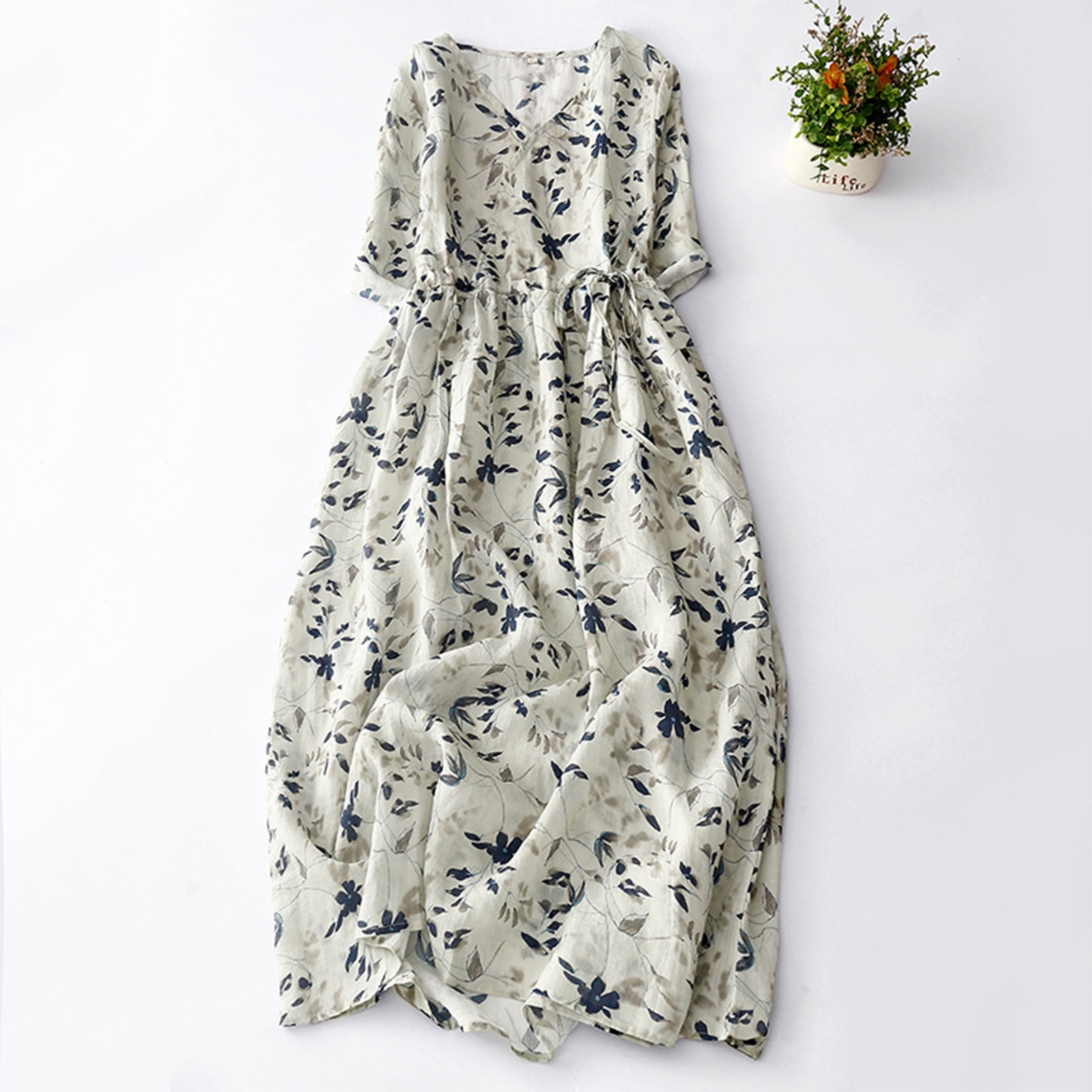 Auroural Women Dresses on Clearance Women Fashion Summer Casual Short