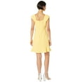 thumbnail image 2 of Cece Flounce Hem Shift Dress Dandelion 6, 2 of 3
