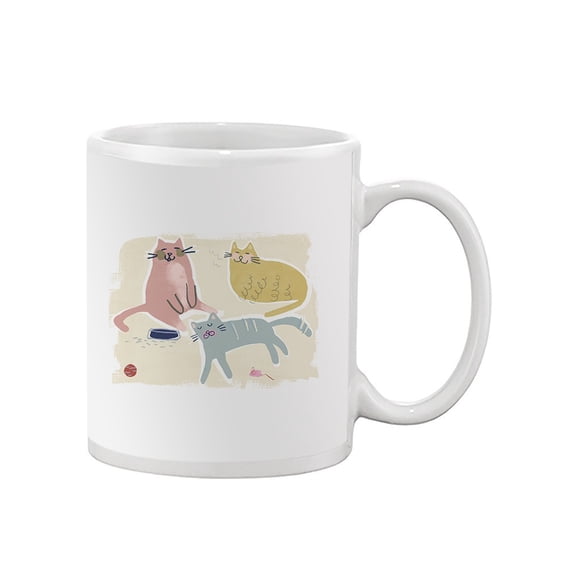 Cat Squad Mug - June Erica Vess Designs,