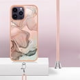 thumbnail image 3 of Allytechgroup Compatible with iPhone 16 Pro Max Case with Lanyard, Slim Lightweight Shockproof Bumper Phone Case for iPhone 16 Pro Max for Wome Girls, Rosegold, 3 of 7