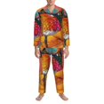 Hirioo Hip Hummingbird In Jacket for Men's Pajama Sets 2 Piece Pjs Men ...