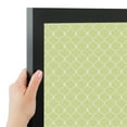 thumbnail image 4 of PinPix 22x17 Custom Cork Bulletin Board Lime Green Chain Poster Board Has a Fabric Style Canvas Finish, Framed in Lime Green Chain, by ArtToFrames (PinPix-573), 4 of 6
