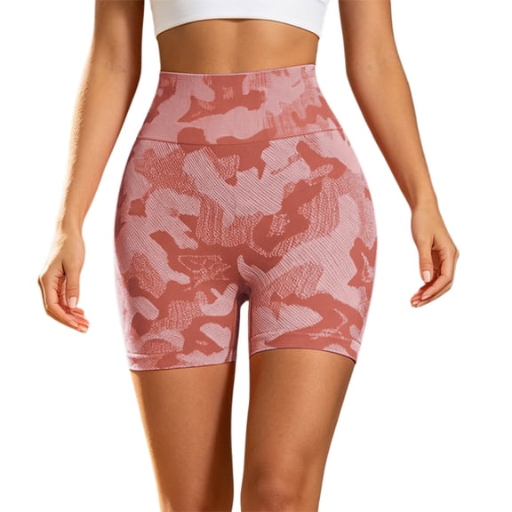 DHFJKG Womens Workout Yoga Shorts High Waist Buttery Soft Seamless Cycling Athletic Leggings Shorts
