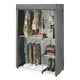 thumbnail image 1 of Mueble de varilla doble, Deluxe Closet, Plata con cubierta gris., Almacenaje, 1, 1 of 3
