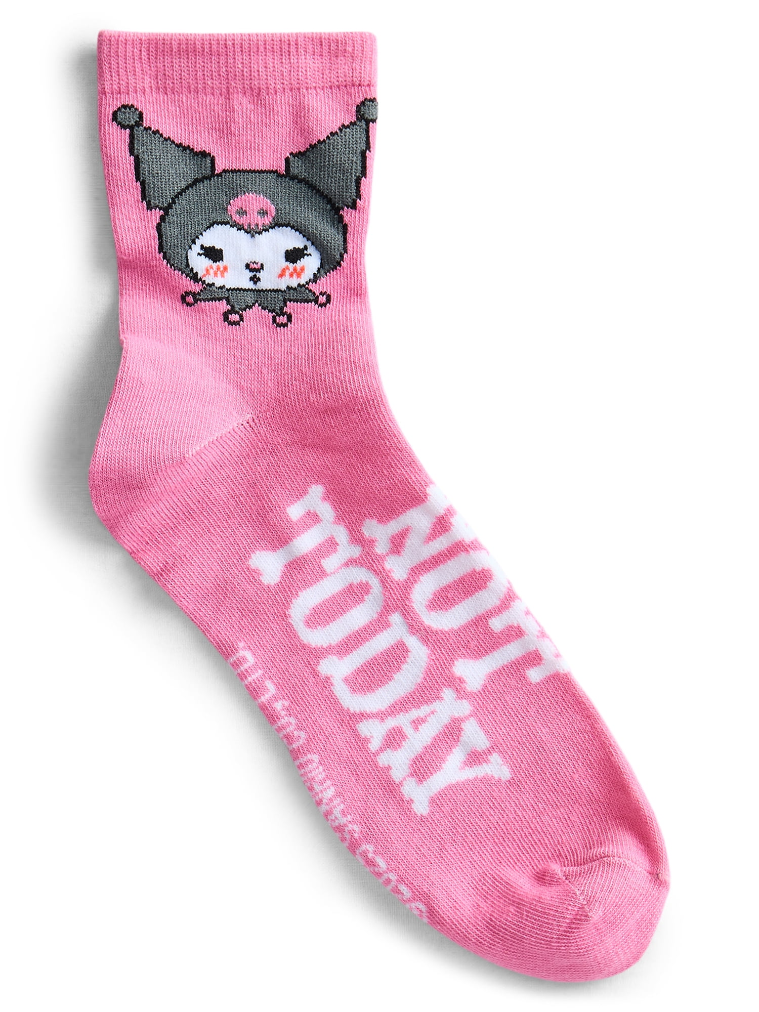 My Melody and Kuromi Womens' Crew Socks, 10-Pack, Sizes 4-10