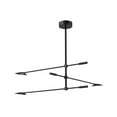 thumbnail image 3 of CH90132-BK-Kuzco Lighting-Rotaire - 21W 3 LED Chandelier-13 Inches Tall and 32.5 Inches Wide, 3 of 4