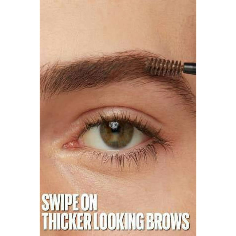 Maybelline Tinted Brown, Gel, & Waterproof Gel, Tattoo Semi-Permanent, Brow Eyebrow 6ml Smudgeproof, Styling Warm Brow, Day 3