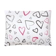 thumbnail image 5 of Urban Playground Kids and Teens Roxy Hearts Black and Pink 2-Piece Comforter Set, Twin/Twin XL, 5 of 6