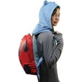 thumbnail image 2 of Catbug Backpack With Hood, 2 of 2