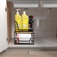 thumbnail image 4 of Dispensador de bolsas de basura ALOCEO Storage, apilable con tapa de bambú, 4 of 7