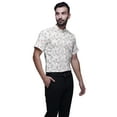 thumbnail image 2 of BESTMAN Chemise Décontractée Ajustée en Coton à Manches Courtes Imprimée pour Hommes, 2 of 5